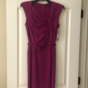 Fuchsia color dress